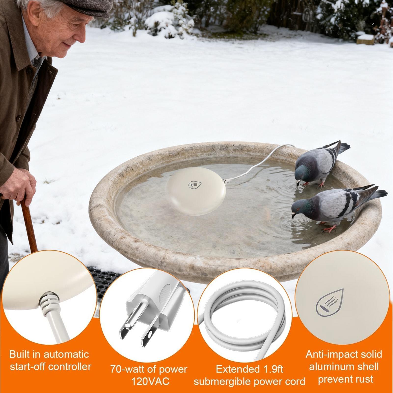 Smart Garden Bird Bath - Podgrzewacz do kąpieli dla ptaków, inteligentny