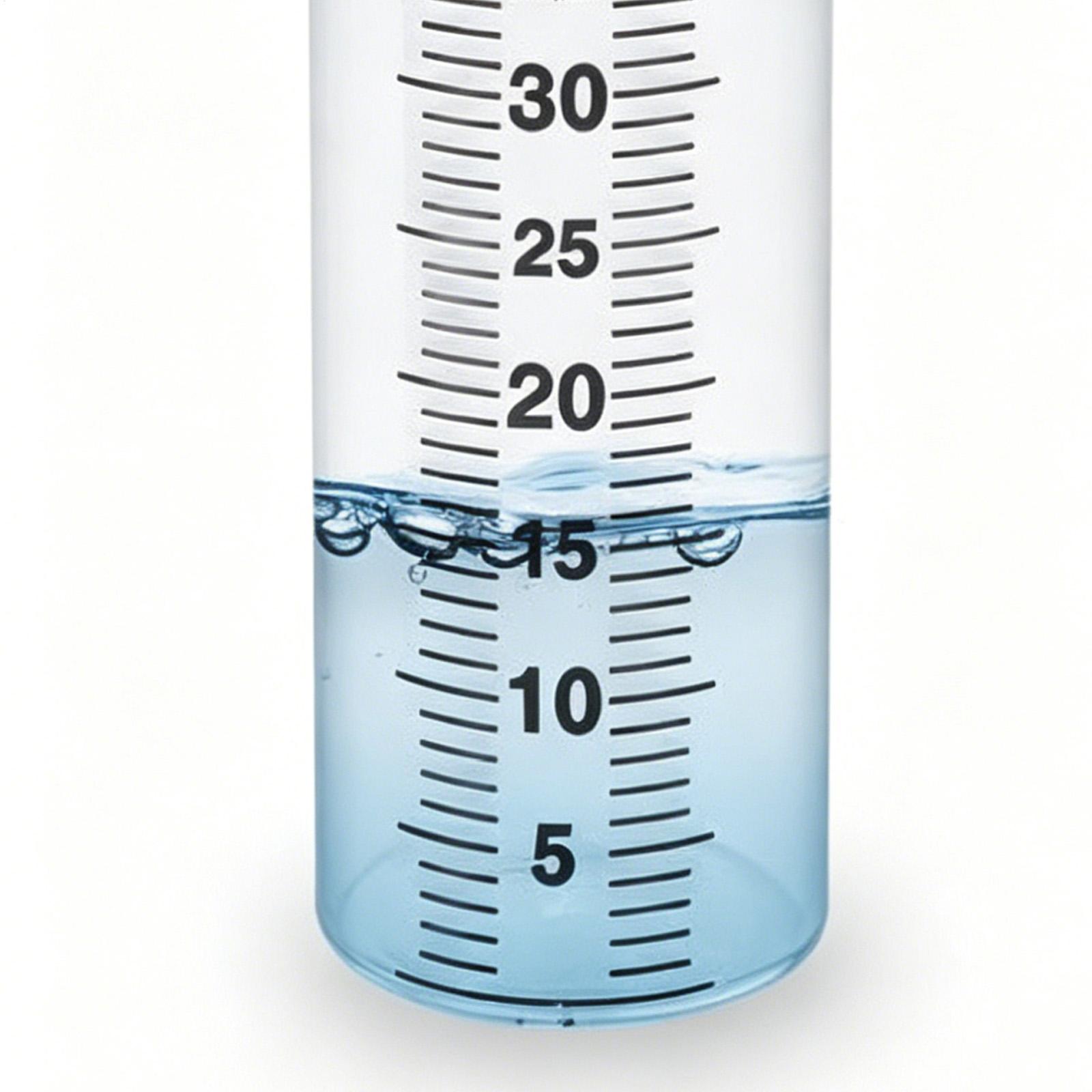 Rain Gauge Digital - Deszczomierz 2 sztuki, precyzyjne szklane kieliszki