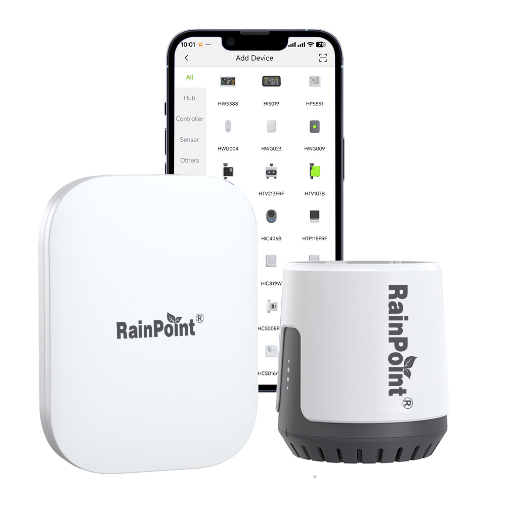 Rain Gauge Digital - RAINPOINT Bezprzewodowy Cyfrowy Deszczomierz Zewnętrzny Sterowany