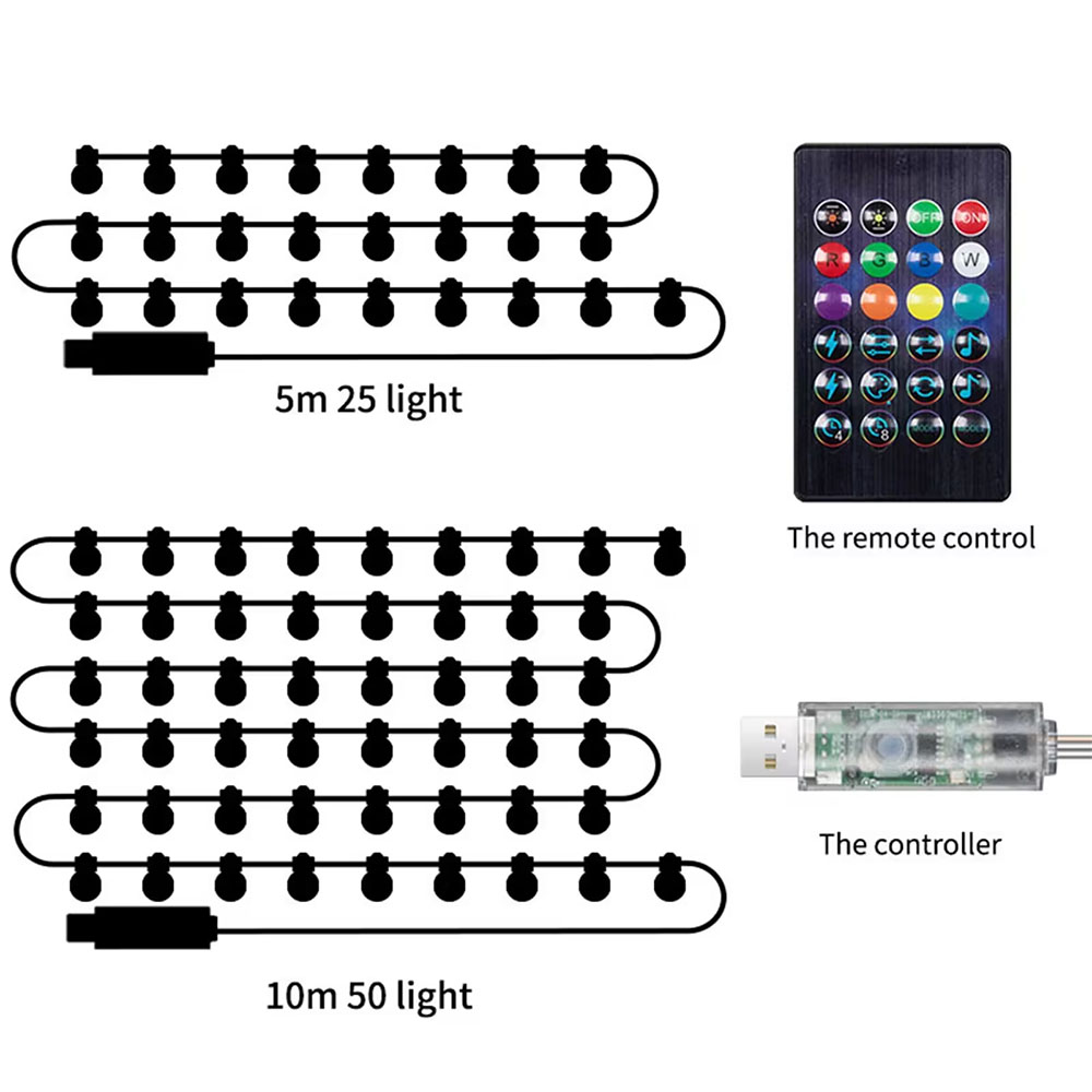 Inteligentne lampki LED, sznur – Smart Garden Festoon Lights recenzja i cena
