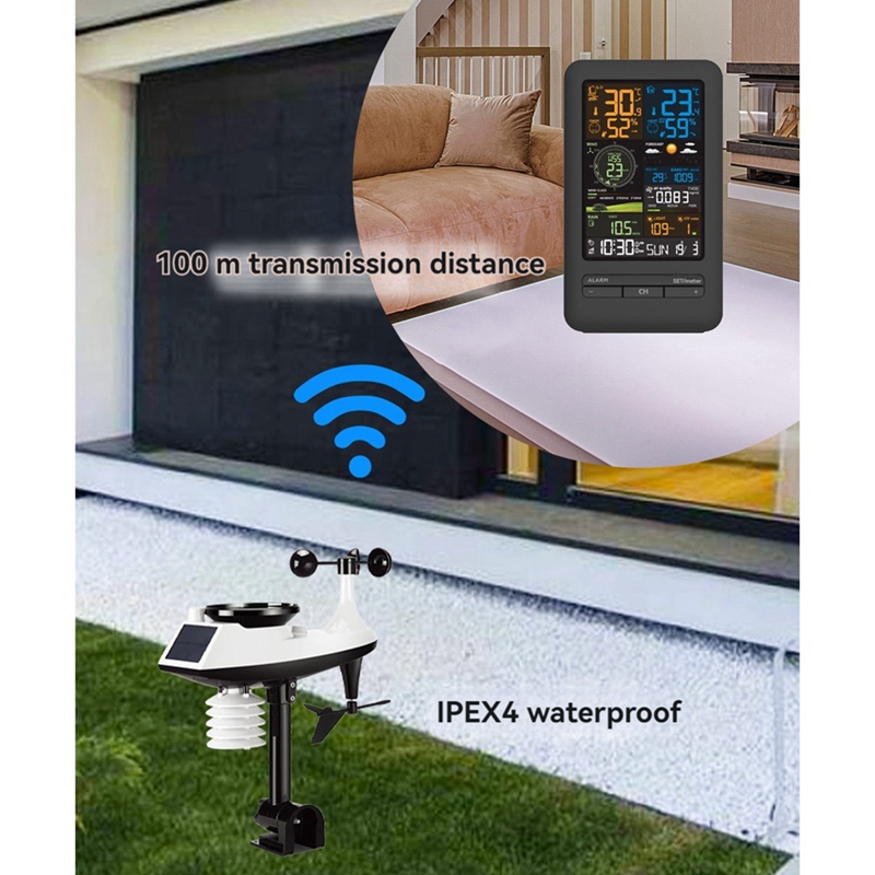 Tuya stacja pogodowa Alarm Wif – Rain Gauge Digital recenzja i cena