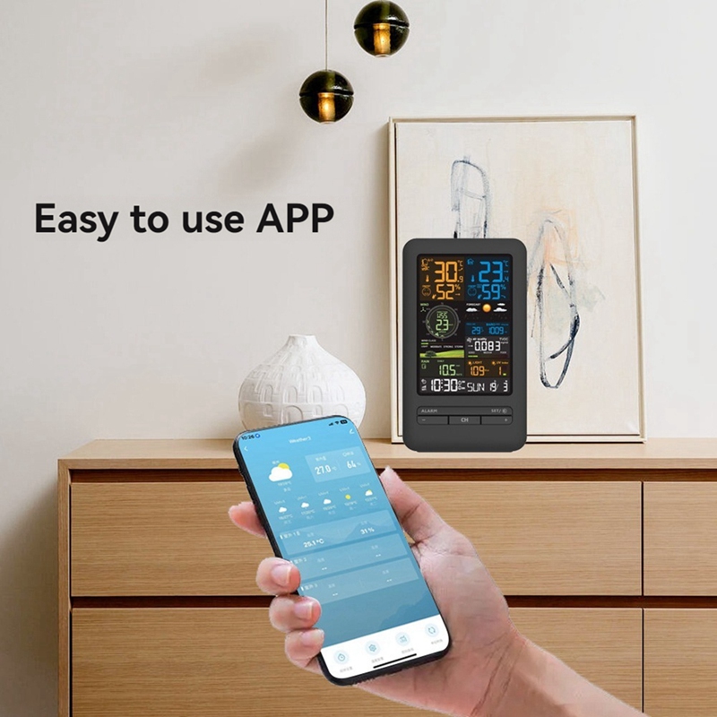 Tuya stacja pogodowa Alarm Wif – Rain Gauge Digital recenzja i cena
