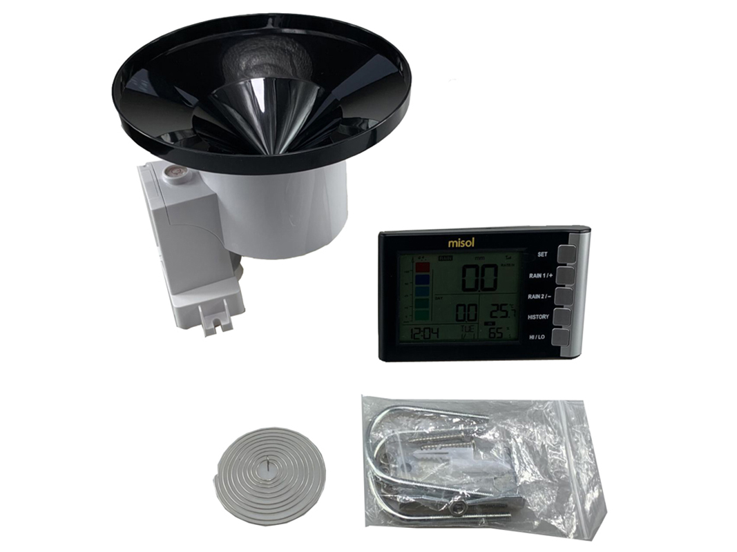 Miernik temperatury i wilgotno – Rain Gauge Digital recenzja i cena