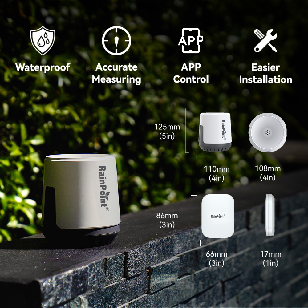 RAINPOINT Bezprzewodowy Cyfrow – Rain Gauge Digital recenzja i cena