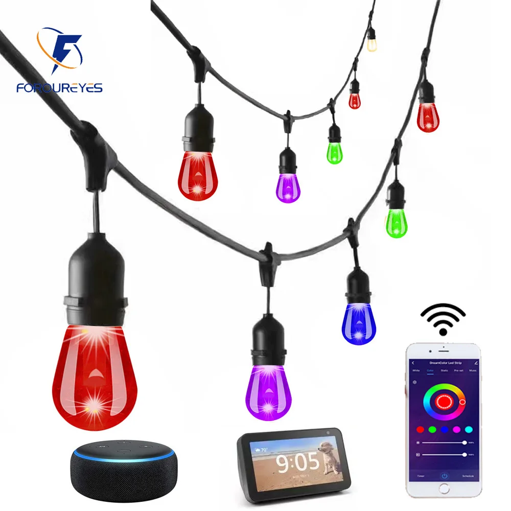 10m 20m 30m Inteligentne łańcu – Smart Garden Festoon Lights recenzja i cena